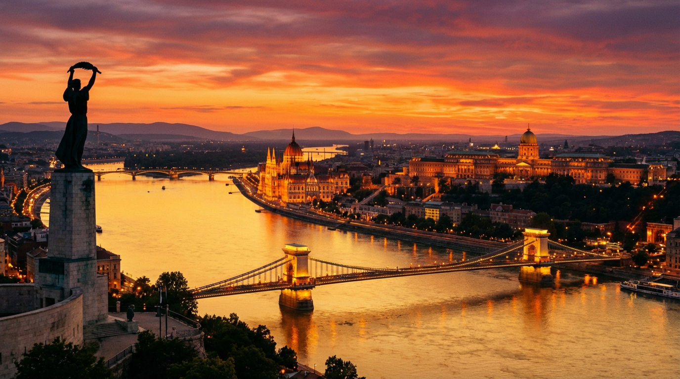 Gellért Hill Sunset Walking Tour